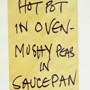 Keith Arnatt, Notes from Jo, 1991-95, C-Print, 118 x 100 cm, Copyright Keith Arnatt Estate, Courtesy Keith Arnatt Estate, Fine Art Partners and Sprüth Magers Berlin London