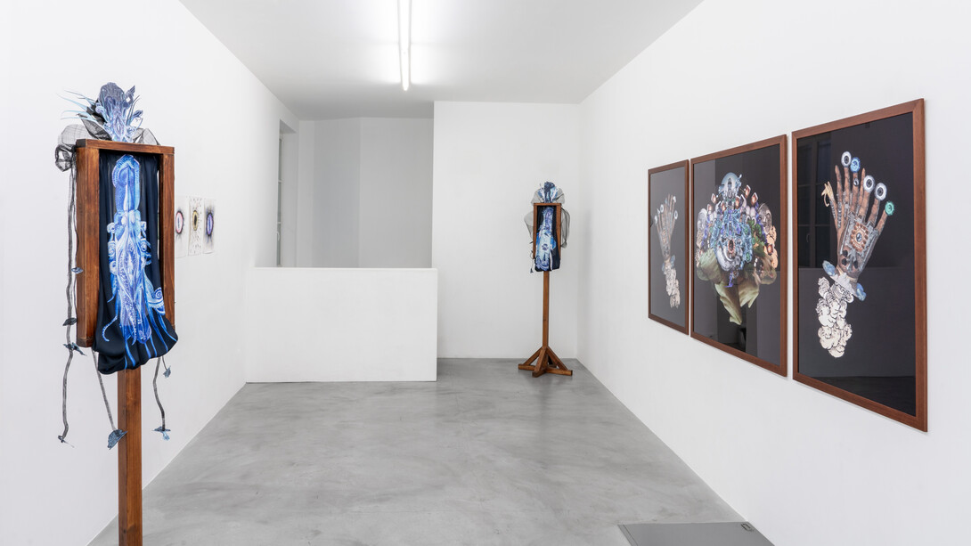 Gayle Chong Kwan, Politics of the gaze, vue de l'exposition. Avec l'aimable autorisation de la galerie Alberta Pane