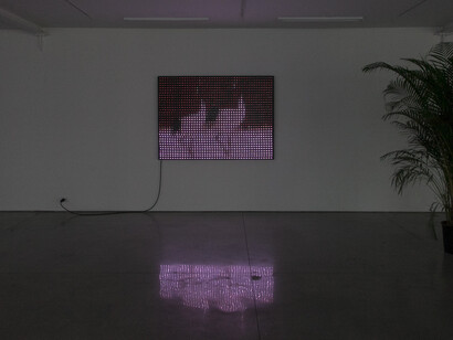 Gabriel Lester, installation view of If you happen to be, Courtesy of RYAN LEE