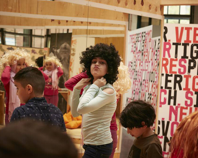1, 2, 3, Kultummel. Courtesy of Labyrinth Children's Museum Berlin
