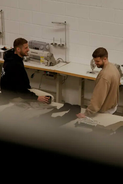 George et Michael Heaton, les frères fondateurs du label Represent