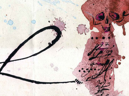 Splatters of Life. Signs of Death. Courtesy of Sammlung Scharf-Gerstenberg