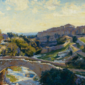 Wilfrid Gabriel de Glehn, Tourettes-sur-Loup, 1923, oil on canvas