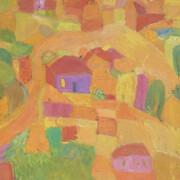 Kostadinka Tsvetkova, Rhodope landscape (detail), 1960s–1970s. Courtesy of the National Gallery 