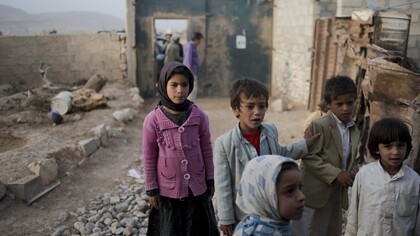 Los destrozos de la guerra en Yemen