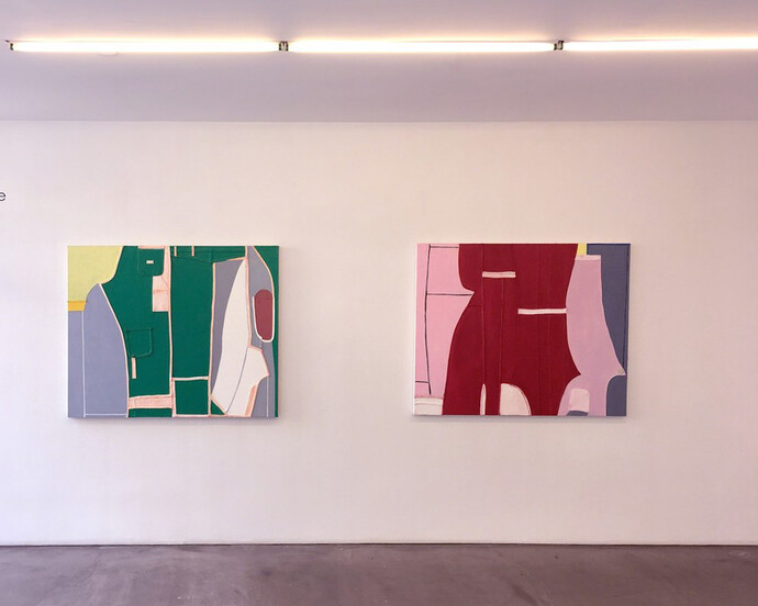 Medrie MacPhee, Exhibition view. Courtesy of Tibor de Nagy