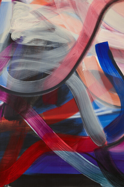 Liliane Tomasko, A dream of: a coil that unfurled (detail), 2018. Courtesy of Albertina Museum