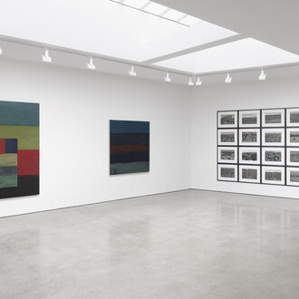 Sean Scully, The nature of art, exhibition view. Courtesy of Lisson Gallery 