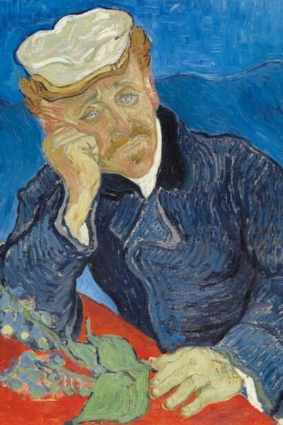 Vincent van Gogh: Porträt des Dr. Gachet. 1890. Privatbesitz  

