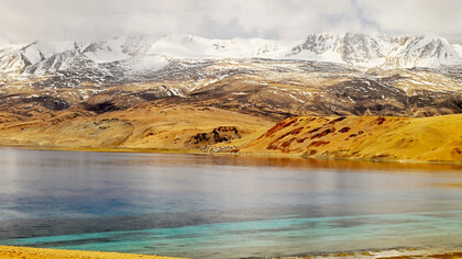 Tsomo Riri high altitude lake, Ladakh - a fabulously unique landscape @ Ashish Kothari