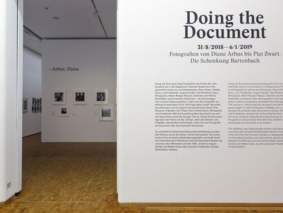 Doing the Document. Courtesy of Museum Ludwig