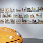 News from the near future, vista dell’esposizione. Cortesia del Museo Nazionale dell’Automobile