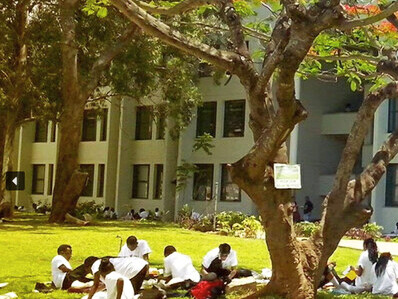 Ella dejó uno de los mayores esfuerzos de su vida en la formación de jóvenes investigadores que sean capaces de pensar por sí mismos y mejor.  Universidade Eduardo Mondlane, Maputo, Moçambique