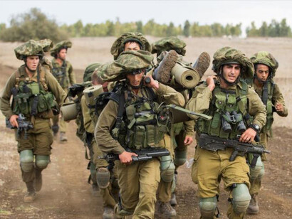 Tropa del soldados del Ejército de Israel
