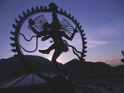 Statua del dio indù Shiva Nataraja