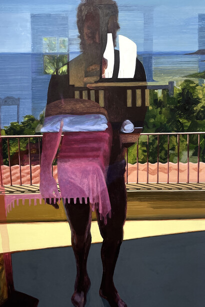 Tharp, Foreign lands. Courtesy of PDX Contemporary Art 