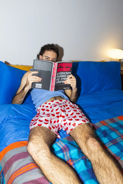 Kyle Archie Knight, Reading in bed (detail), 2026. Courtesy of MARS