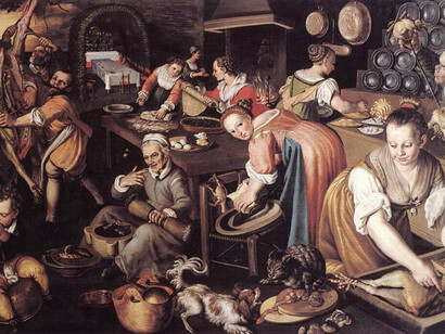 Vincenzo Campi, La cucina