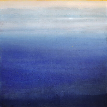 Charlotte Bernstrom, Osmosis, 2023. Acrylic on canvas, 48 x 48 inches. Courtesy of Andra Norris Gallery