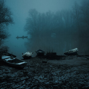 In their place, artwork in exhibition. Courtesy of the National Gallery