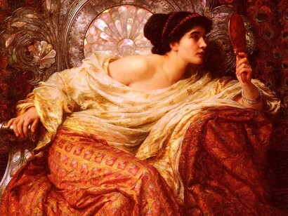 Frank Dicksee, The Mirror