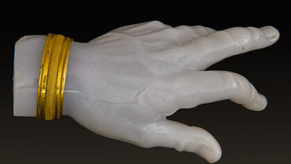 Splendida minima - Mano in calcedonio