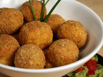 Croquetas de patata y jamón