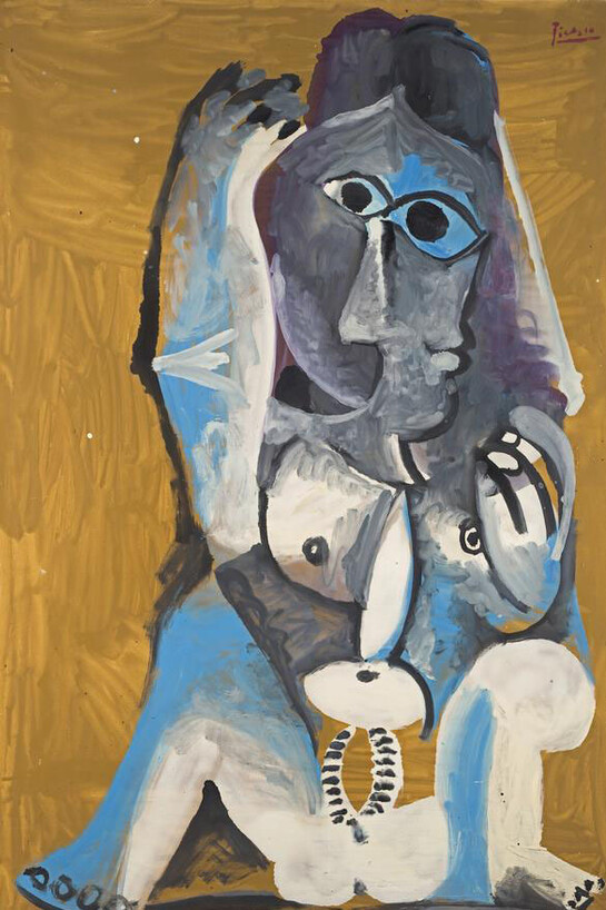 Pablo Picasso, Nu Assis [Seated Nude]