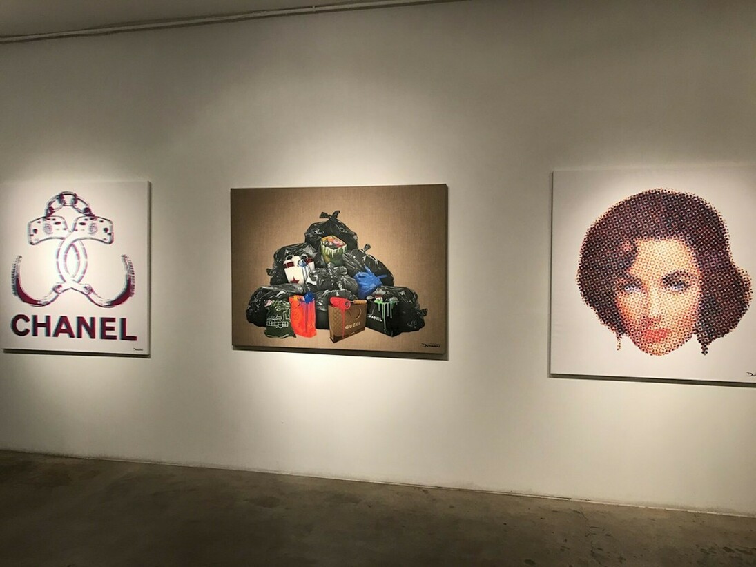 The Dotmaster, Exhibition view. Courtesy of GUM Galleria