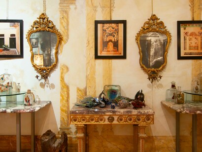 Galleria Baroni, via Madonnina 17, Milano, Italia: il retro della Galleria un tempo era parte di una casa di tolleranza