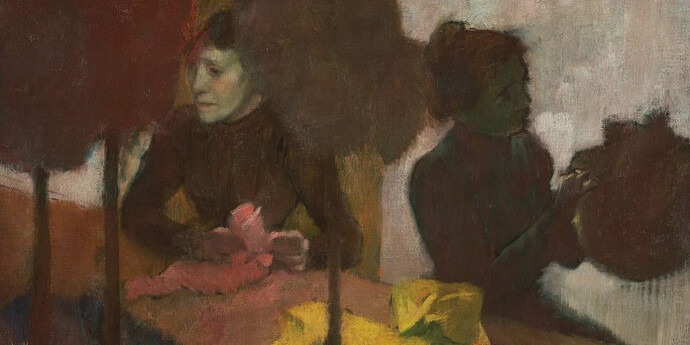 Degas, Impressionism, and the Paris Millinery Trade. Courtesy of Legion of Honor Museum 