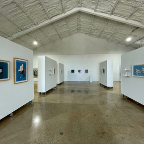 Matthew “Woody” Wood, Dream a little dream, exhibition view. Courtesy of Ro2 Art Gallery