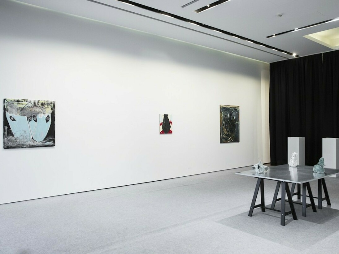 Penis Mushroom, Exhibition view. Courtesy of The Rooster Gallery