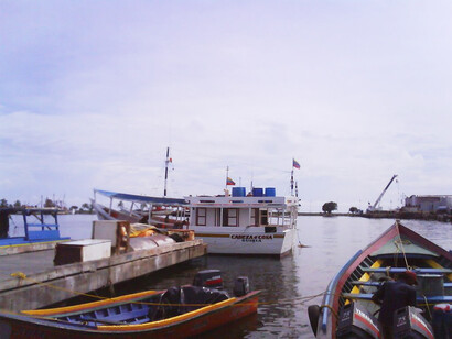 The port town of Guiria