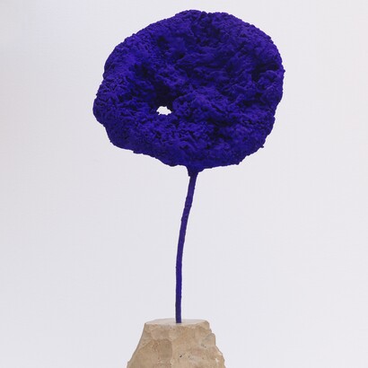 Yves Klein, Éponge (SE251) (Sponge [SE251]), 1961; San Francisco Museum of Modern Art, bequest of Phyllis C. Wattis; © Artists Rights Society (ARS), New York / ADAGP, Paris