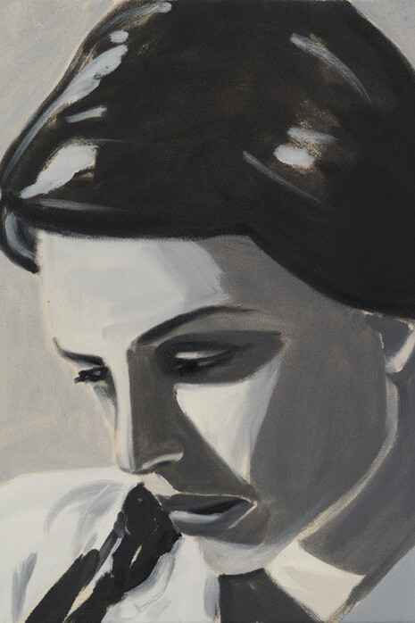 David Salle, Digby, 2013, oil on canvas, 38.1 x 27.9 cm, © the artist, courtesy Maureen Paley, London
