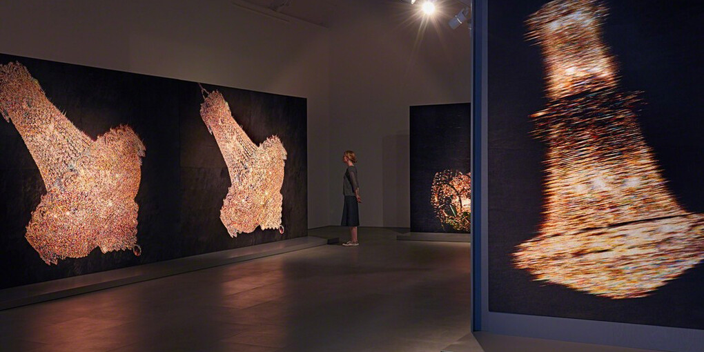 Kyungah Ham, Exhibition view. Courtesy of carlier | gebauer