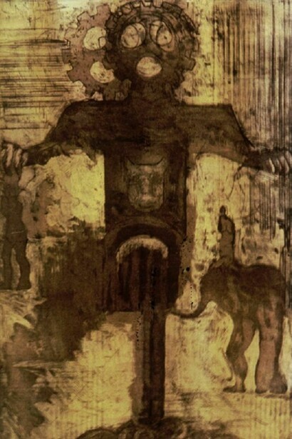 Beastiology, etching, cm 76 x 50