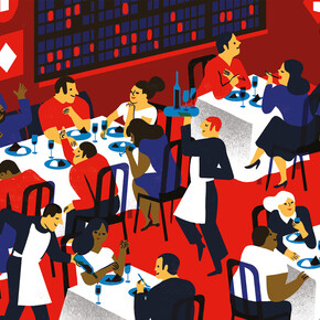 Re-imagining historical posters. Courtesy of London Transport Museum