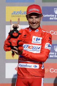 Joaquim "Purito" Rodriguez in maglia Rossa