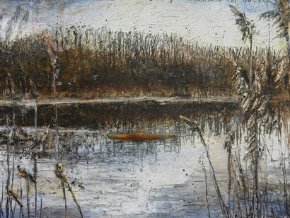 Anselm Kiefer, for Velimir Khlebnikov. Courtesy of State Hermitage Museum