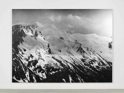 Rudolf Stingel, Untitled 2009, oil on canvas, 132 x 179 inches (335.3 x 454.7 cm) © Rudolf Stingel. Courtesy of the artist and Gagosian Gallery. Photo by Stefan Altenburger