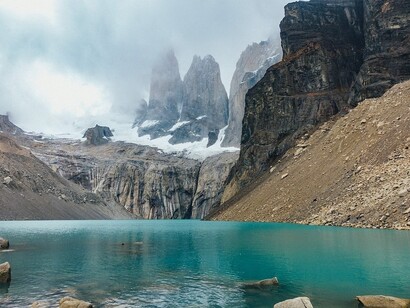 Torres del Paine, Laguna Amarga, Patagonia, Chile