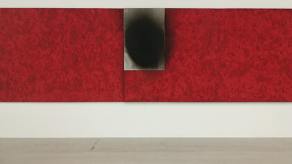 Pier Paolo Calzolari opera-performance Mangiafuoco, 1978