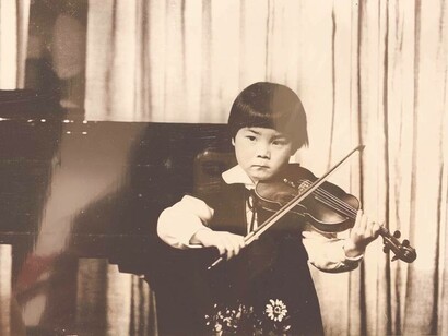 Primo saggio di violino di Shinobu Kichuchi