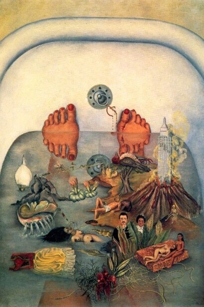 Frida Khalo, “Ciò che l'acqua mi ha dato”, 1938