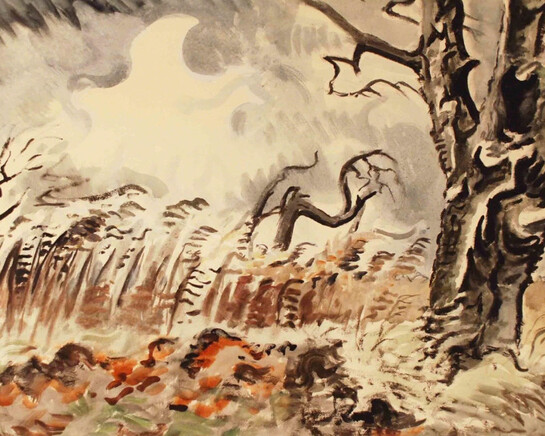 Charles E. Burchfield. Reproduced with permission from the Charles E. Burchfield Foundation and the Burchfield Penney Art Center
