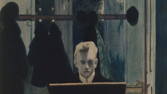 Leon Spilliaert, Autorretrato (detalle), 1907