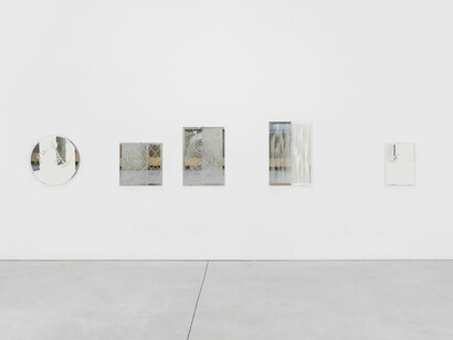 Lionel Estève, Souvenirs de Bruxelles, exhibition view. Courtesy of Stems Gallery