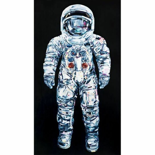 Michael Kagan, Mankind, Oil on linen, 2014, 96 x 54 inches